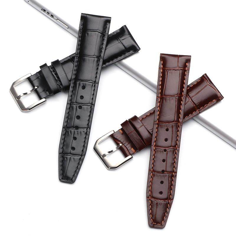Cowhide Watchband For IWC PILOT'S WATCHES PORTOFINO PORTUGIESER Watch Straps 20mm 21mm 22mm Universal Wristband Belt Accessories