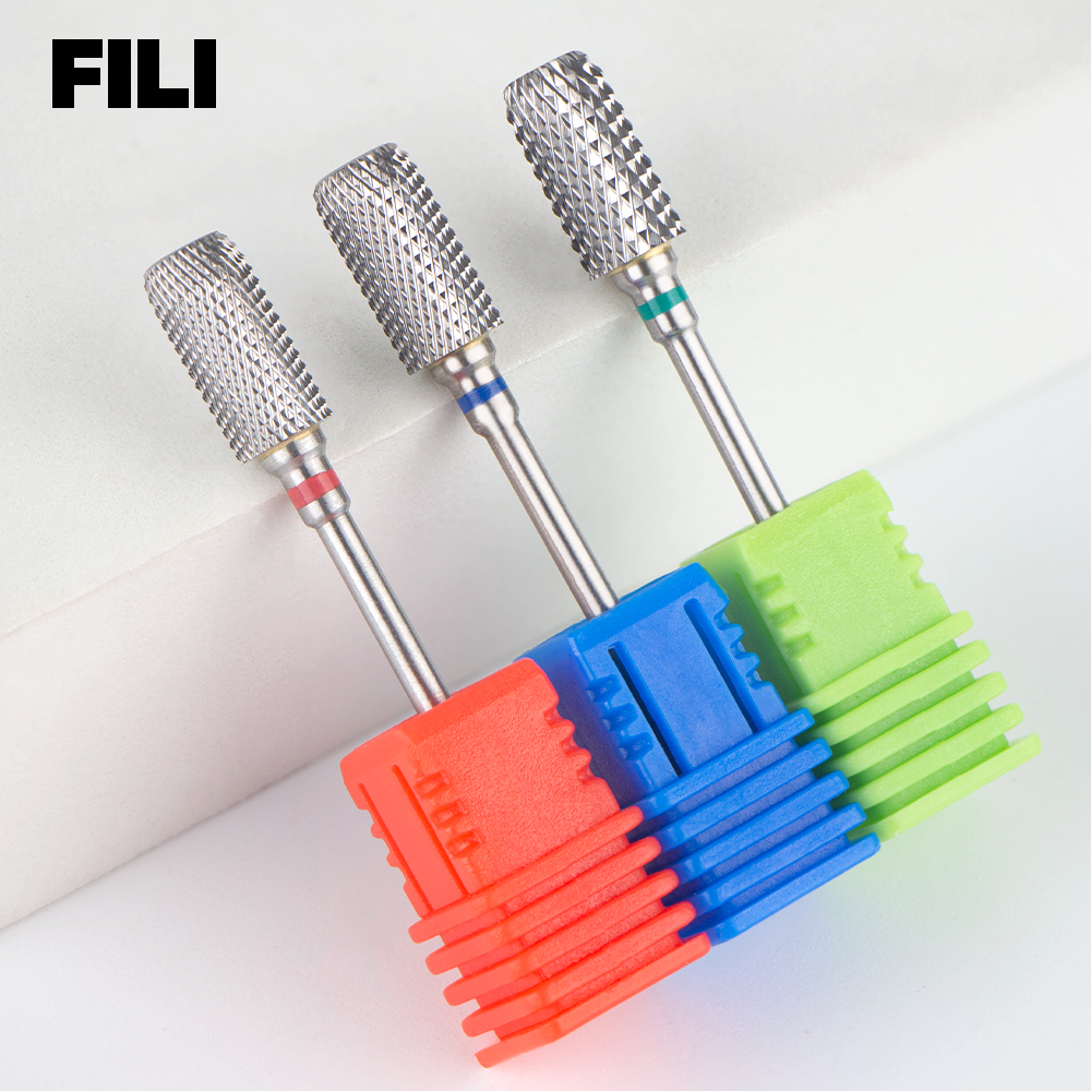 Tungsten Steel Cross Teeth Nail Drill Bits UV Gel Nail Polish Remove Tool Nail Drill Manicure Milling Cutter Nail Accessories