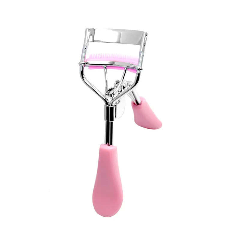 OWOSC 1PC Eyelash Curler With Comb Stainless Steel Eyelash Curler Cosmetic Fashion Professional Beauty Makeup Tools Accessories 240621
