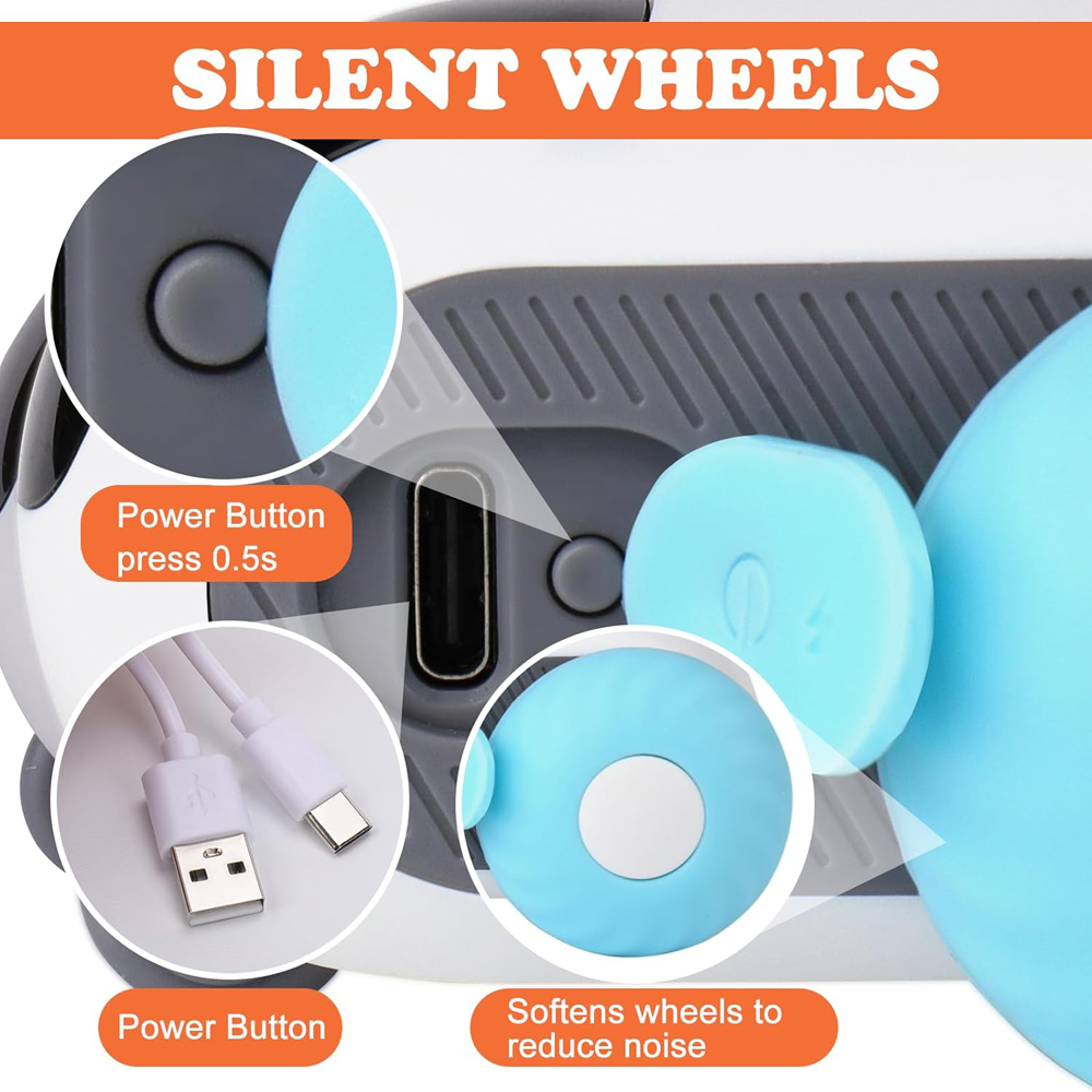 SmartCat Interactive Toy Car - 2 Mode Automatic/Remote Control for Cats & Dogs | Chase & Training Fun