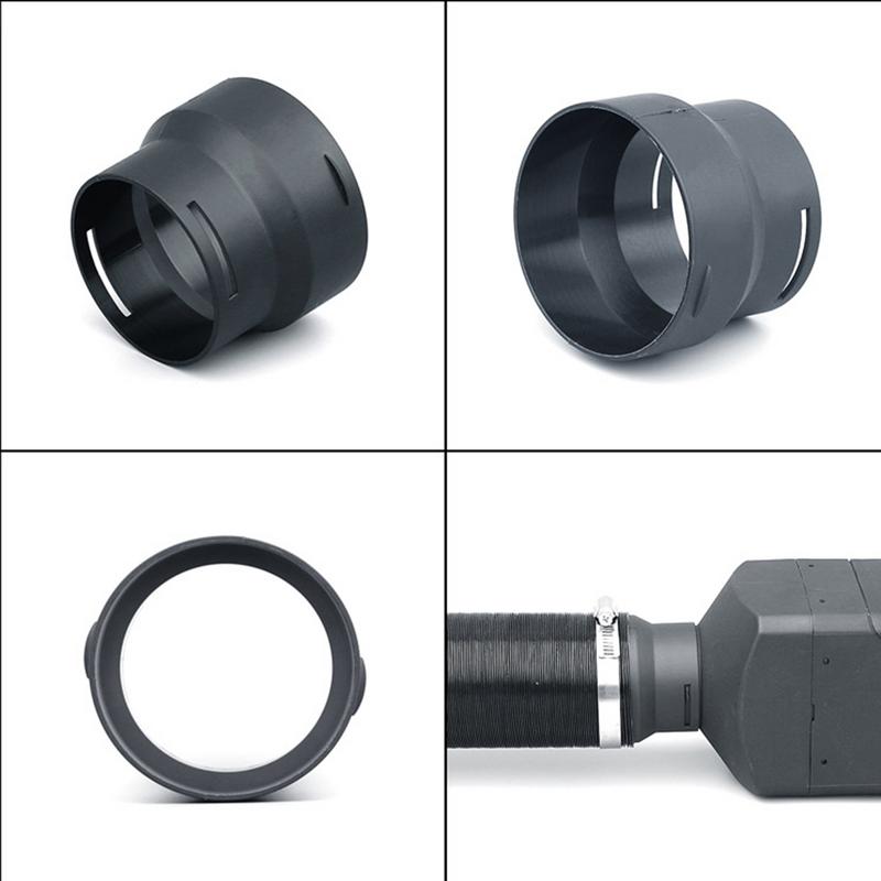 Exhaust Pipe Connector Heat Ducting Converter Adaptor Performance Improving Air Parking Heater Adapter For Car Accessories
