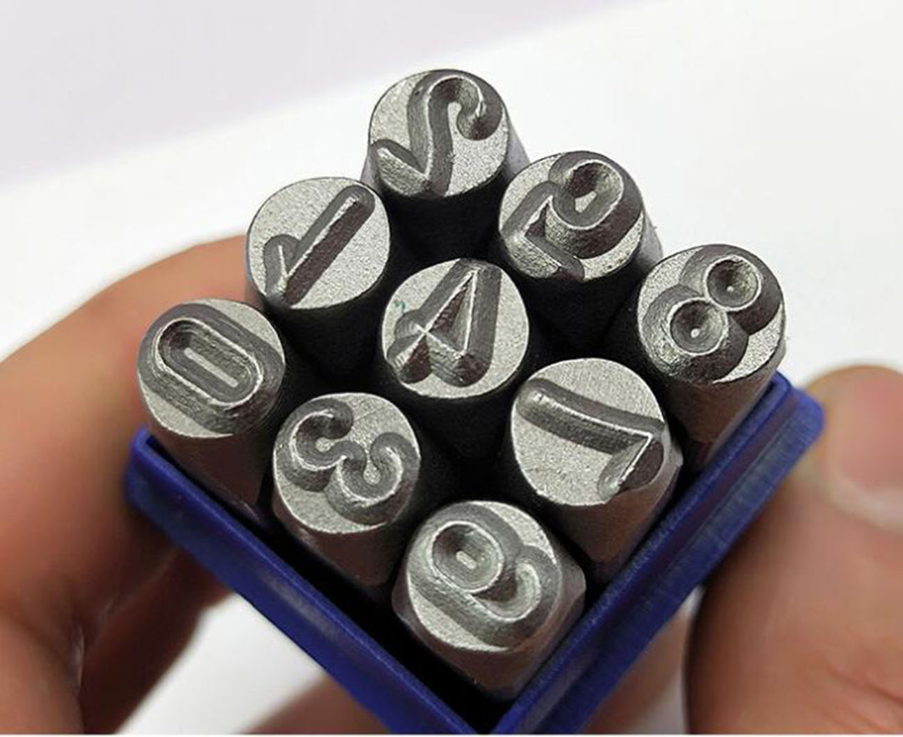 Number and Letters Steel Punch Set Stamp for Jewelry Gold Silver Tool