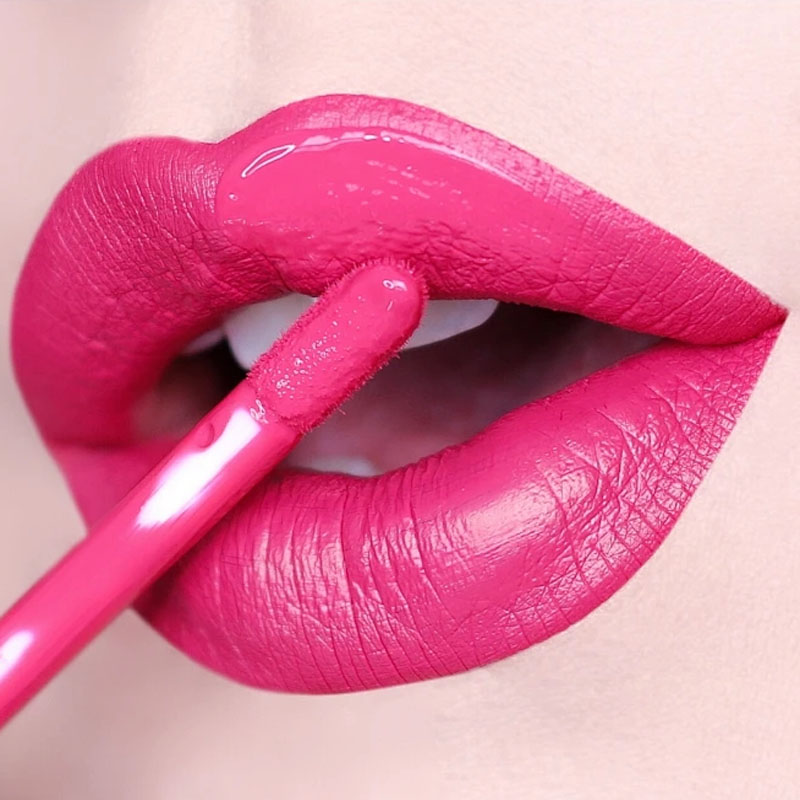 Matte Velvet Lip Gloss Waterproof 24 Hours Long-lasting Silky Texture Liquid Lipstick Lip Tint Pigment Cosmetics Beauty Makeup