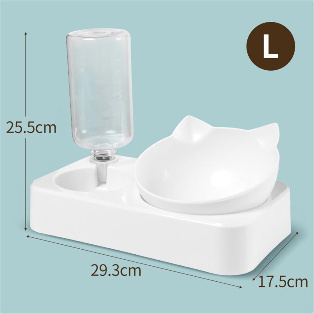Automatic Drinking Fountain Pet Feeder Dual Port Dog Cat Feeding Food Bowl Kitten Drinker Water Bottle Puppy Water Dispenser