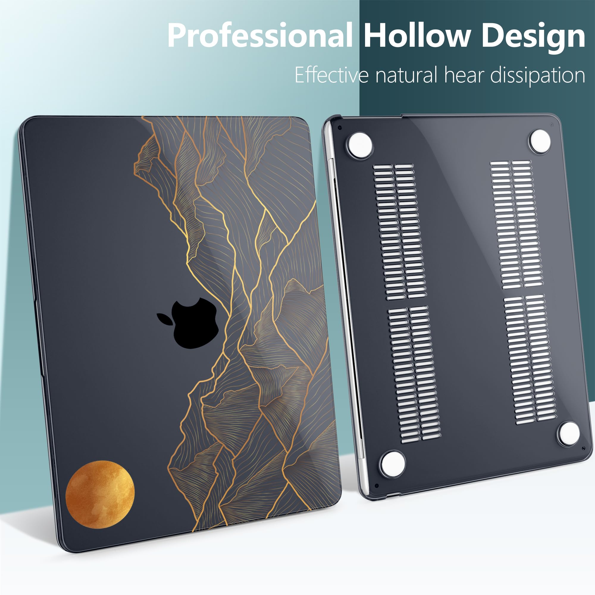 Laptop Case for Macbook pro 16 A2991 A2780 M1 M2 Chip Air 13 2023 M3 Pro 14 A2992 for Macbook Pro 14 case 2023 Air 15.3 A2941