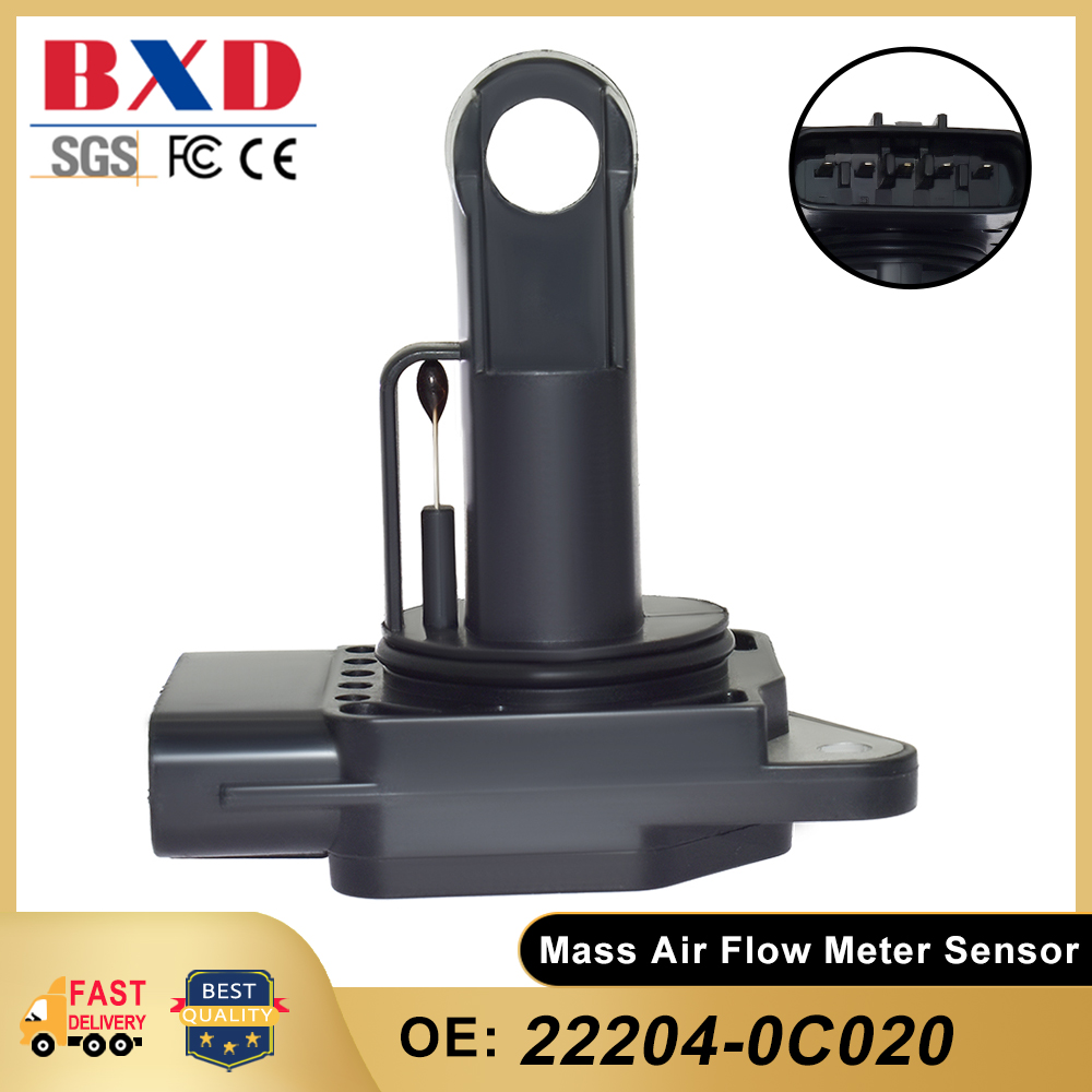 Mass Air Flow Meter Sensor 22204-0C020 222040C020 For JAGUAR S-TYPE, LAND ROVER LR2, LEXUS ES300, MAZDA CX-7, PONTIAC VIBE