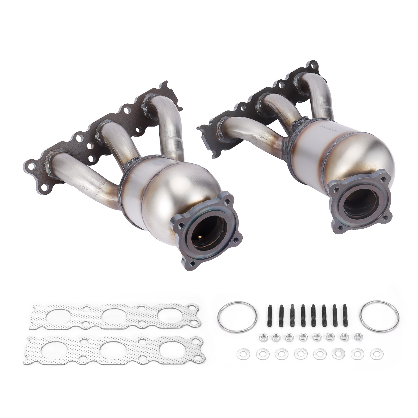 Automotive engine parts MANIFOLD CATALYTIC CONVERTER SET FOR 2007-2014 VOLVO XC90 3.2L LEFT + RIGHT SIDE