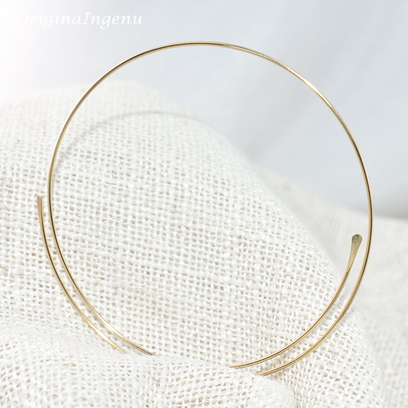 Hoop Earrings Handmade Jewelry Gold Filled/925 Silver Brinco Vintage Jewelry Party Gift Pendientes Oorbellen Earrings For Women