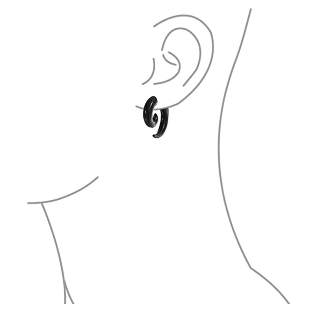 Acrylic Fake Ear Spiral Taper Ear Cheater Stretcher Flesh Spiral Ear Gauges Expanders Tunnel Plugs Ear Lobe Piercing jewelry