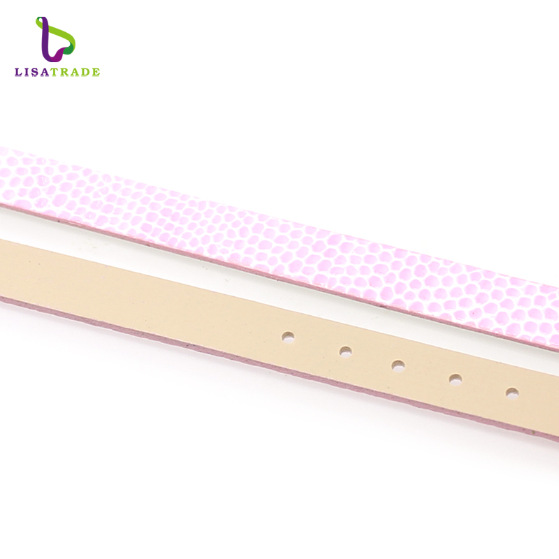 8mm PU leather bracelet & bangles for women multilayer snake wristband fit for slide letters charms high quality LSBR031*10
