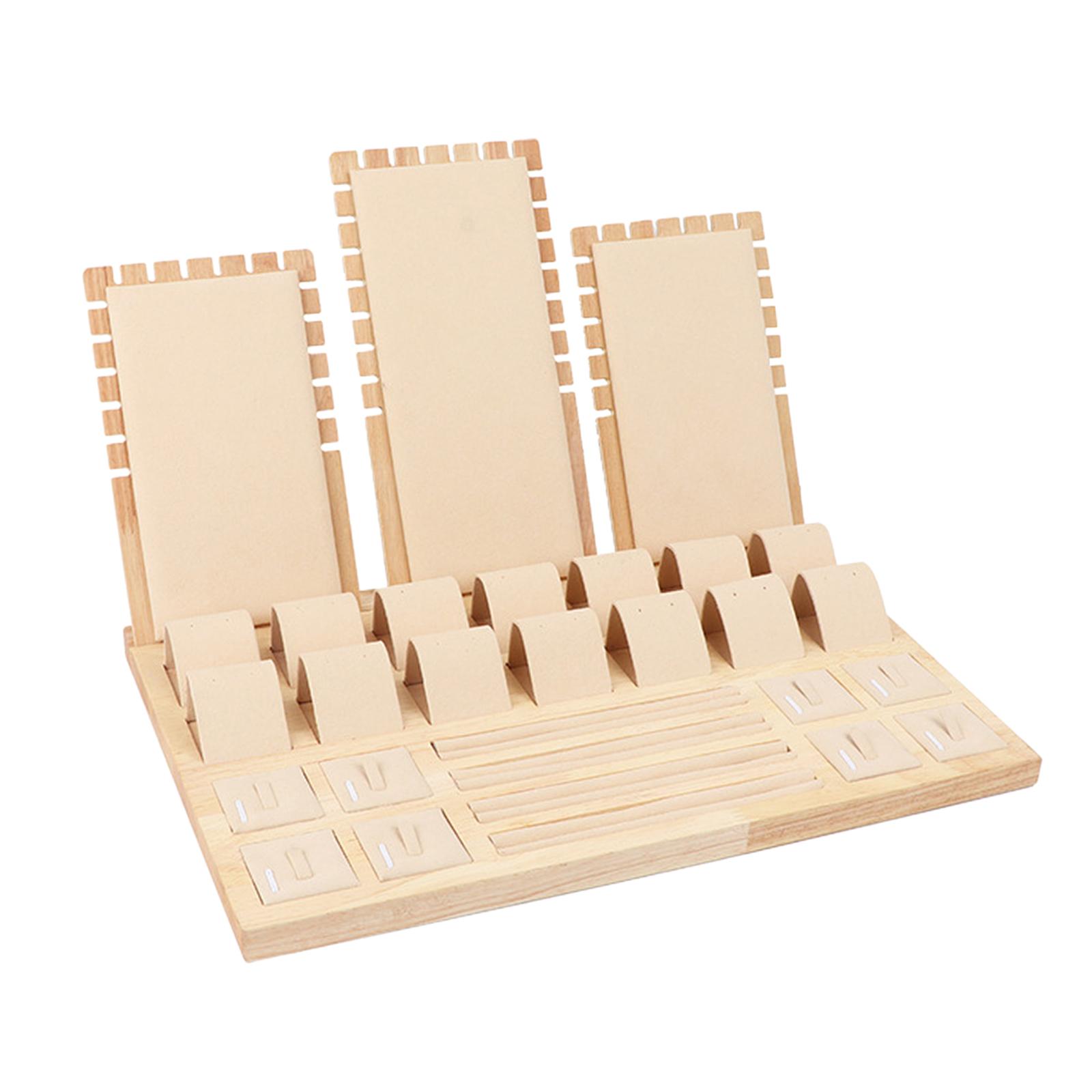 Jewelry Organizer Collector for Dresser Ear Stud Ring Bracelet Gift Box Jewlery Storage Earring Holder Jewelry Display Case