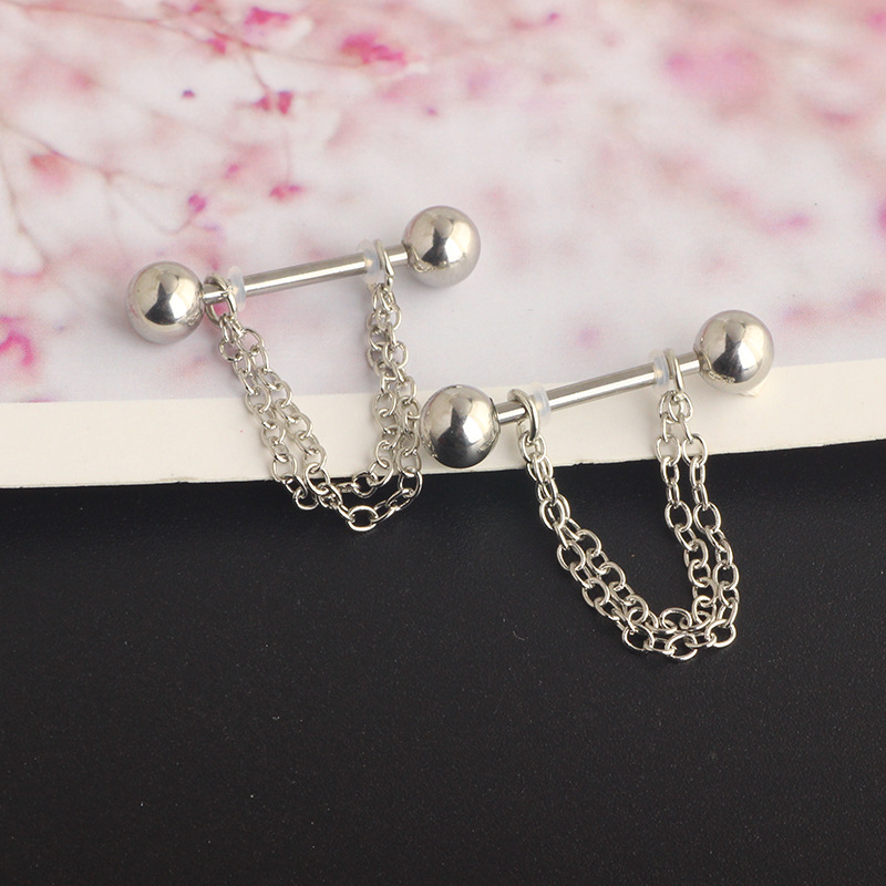 Sexy Nipple Ring Nipple Piercing Bars 316L Surgical Steel Body Piercing Barbell Jewelry Antii-allergy Black Silver Gold Color Top Quality Wholesale Pr
