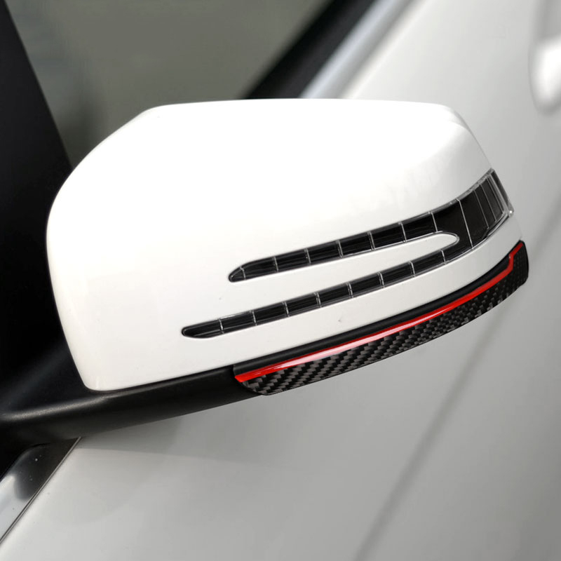 Car Sticker Rearview Mirror Side Stripe Decal Exterior For Mercedes W204 W212 A/B/C/E/G/R Class GLA GLE