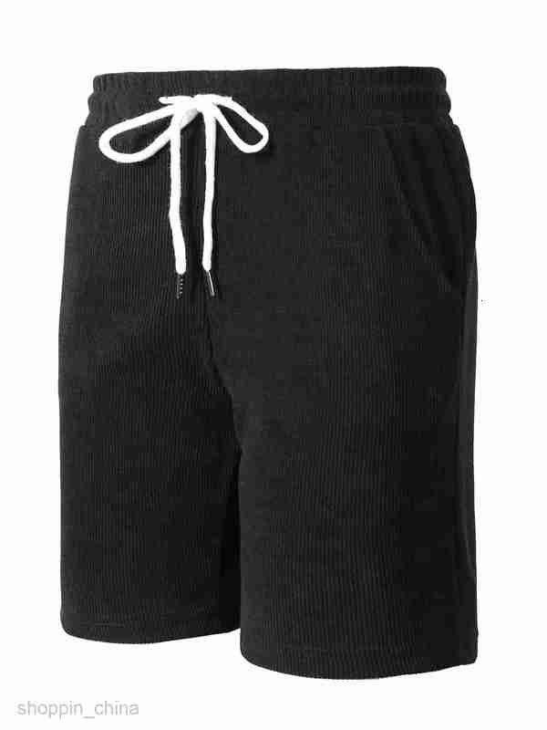 Men's Shorts summer sports and leisure large size corduroy beach shorts Male shorts