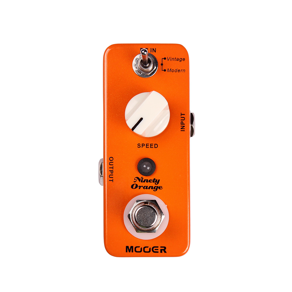 MOOER Ninety Orange Guitar Effect Pedal Analog Phaser Processor 2 Working Modes Vintage/Modern True Bypass Guitar Accessories