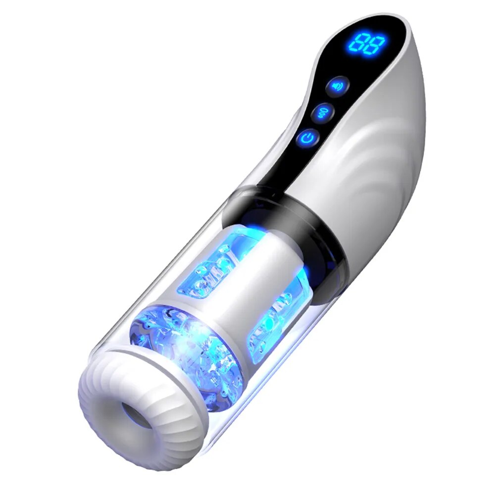 Automatic Sucking Male Masturbator With Thrustiing Rotating Pocket Pussy Penis Vacuum Pump Male Stroker Sex Machine For Men