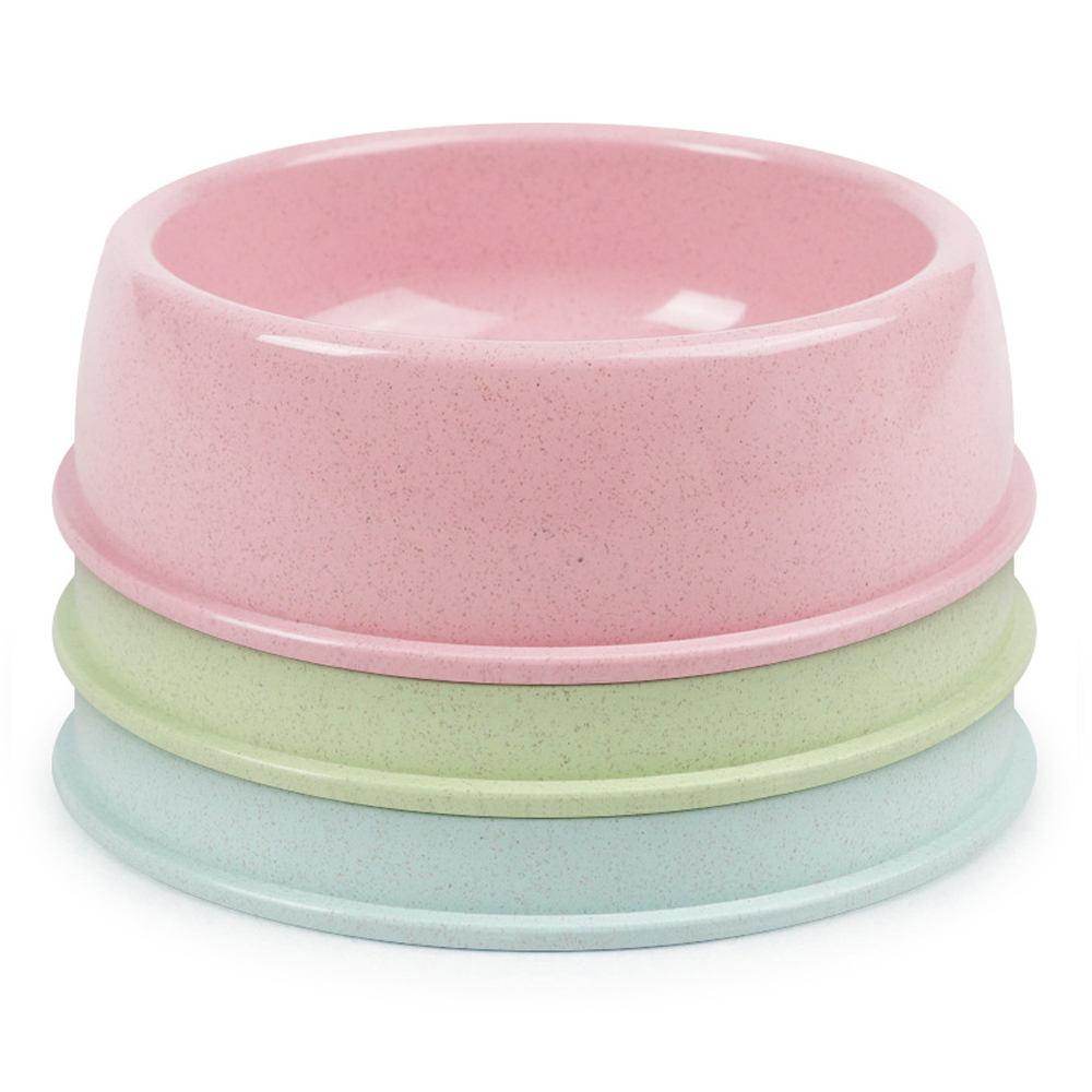 Green Straw Dog Bowl Pet Feeding Bowl For dog Feeder Slow Down Eating Dish Puppy Bowl Pet Supplies Cat Food Products