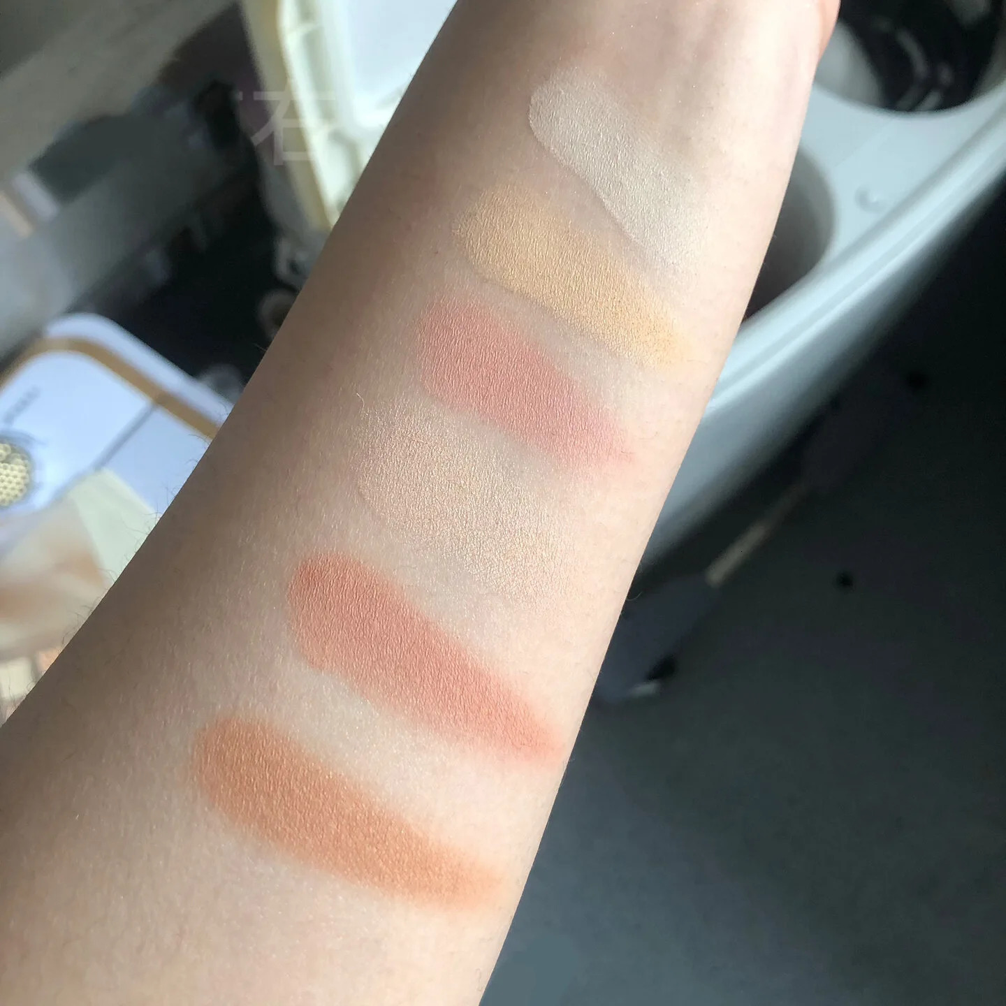 7-Color Eye Shadow Palette Low Saturation Full Matte Korean Eye Makeup Grey Rose Long Lasting Nude Earth Color Eye Pigment 240624