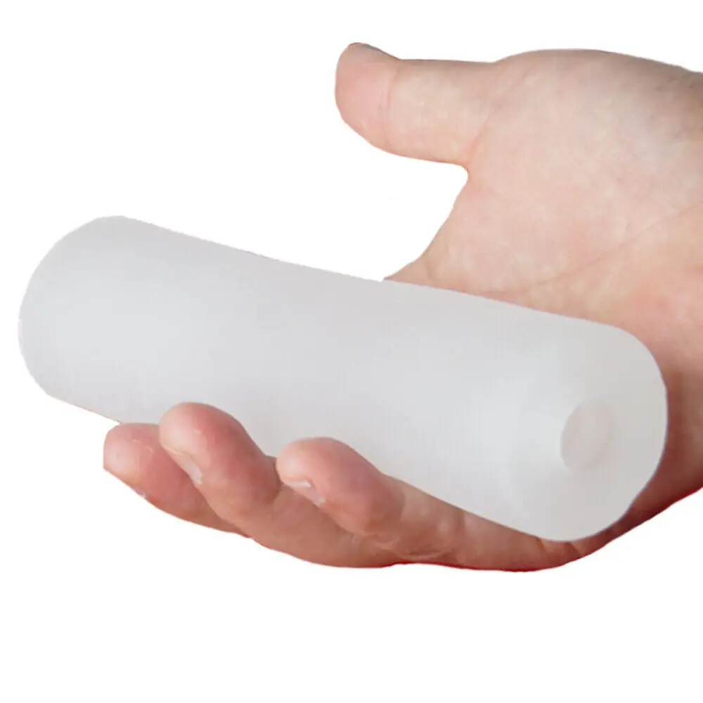 Soft Silicone Vacuum Pump Sleeve Penis Sleeve Tube Massager Condoms Male Masturbator Penis Enlargement Adult Sex Toy for Men 18+