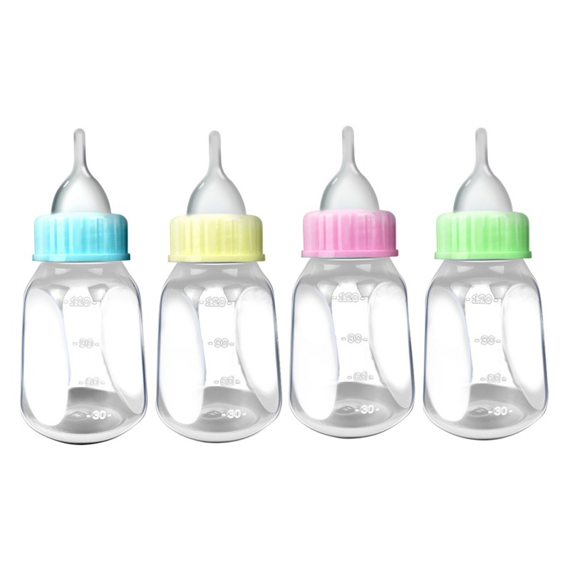 free shipping 120ml Puppy Feeder Pet Nursing Kit Milk Bottle Nipple Feeding Bottles for Small Animals