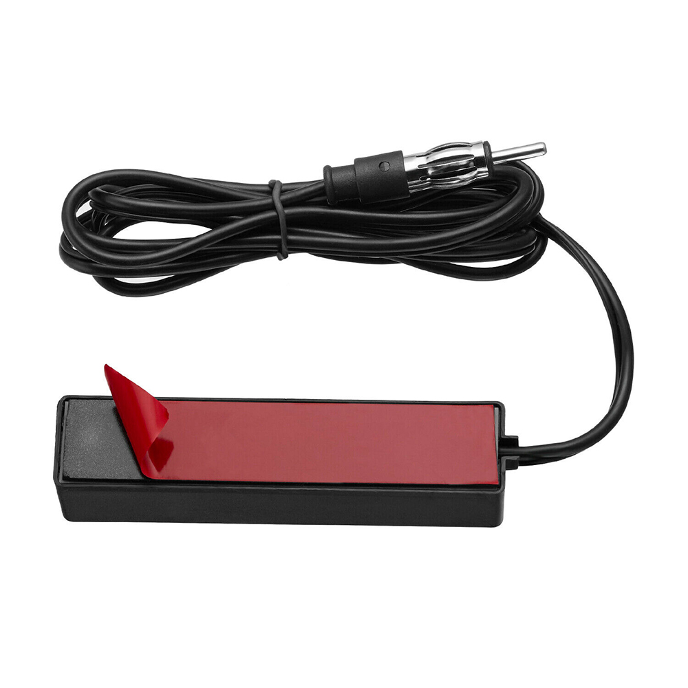 Universal Hidden Amplified Antenna Kit 12V Electronic Stereo AM/FM Radio Fits Car Truck Motorcycle Boat Golf Cart Campers