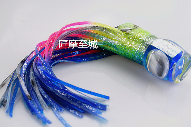 Fishing Trolling Tuna Soft Skirt Lure Octopus Big Game Fishing Marlin Tuna fishing lure 32CM