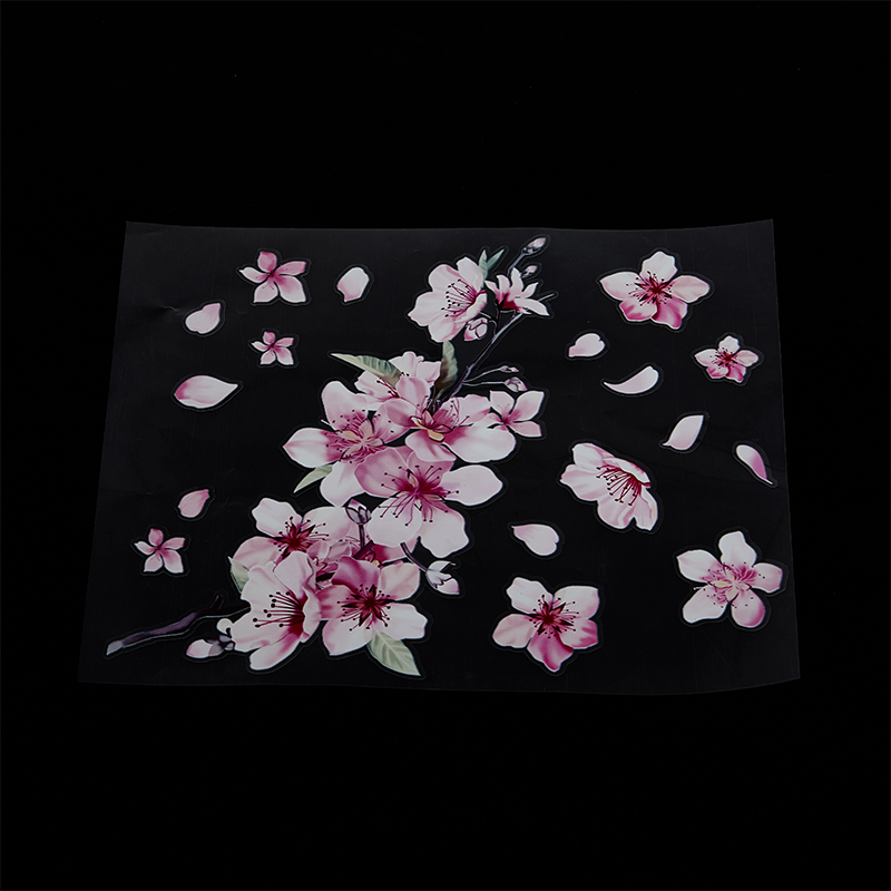 Cherry Blossom Floral Car Stickers Love Pink Auto Vinyl Deca Bumperl Window Ipad