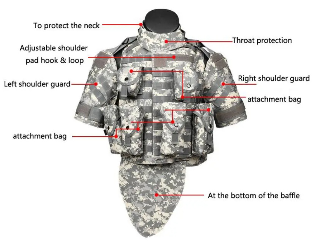 Men's Tactical Mole OTV Airsoft Assault Battle Vest Military Survival Armor Equipment Outdoor Hunting Vest