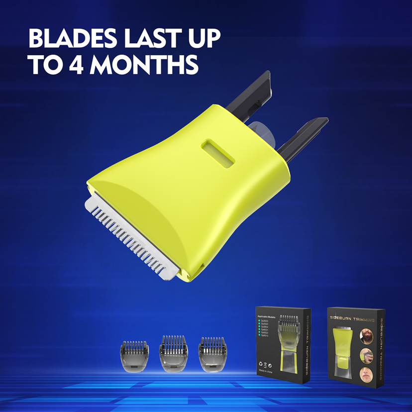 Replacement Blade for Sideburns Body Hair Trimmer QP2630 QP2520 QP2834 QP6531 QP6520 QP6510 QP210 QP220 QP230