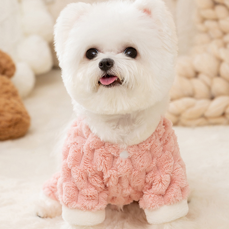 Fleece Jumpsuits: Winter Dog Hoodies for Small Dogs, Chihuahua, French Bulldog