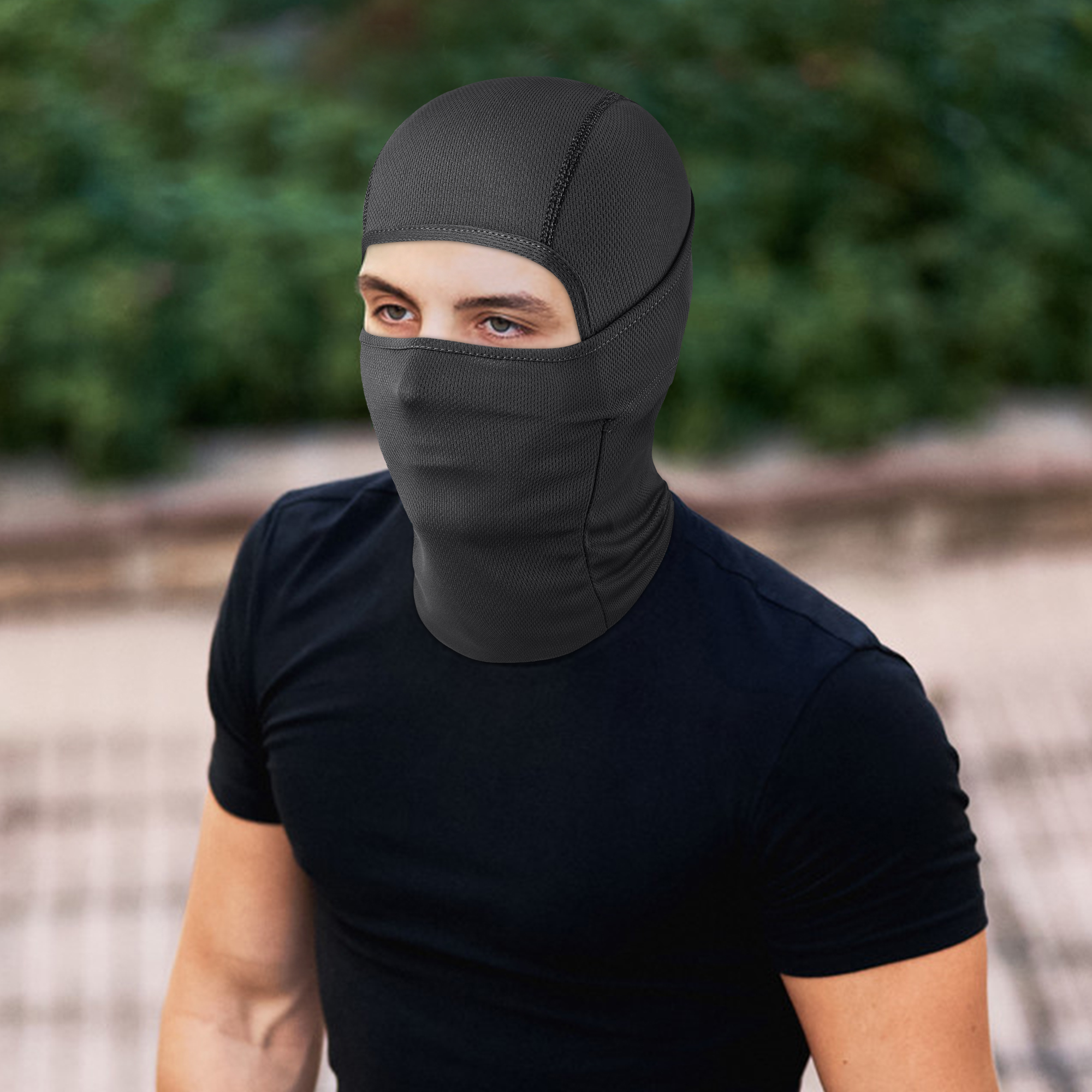 Quick-Dry Breathable Balaclava Full Face Mask Bicycle Ski Bonnets HatsTactical Army Airsoft Paintball Ride Cap Helmet Liner Men