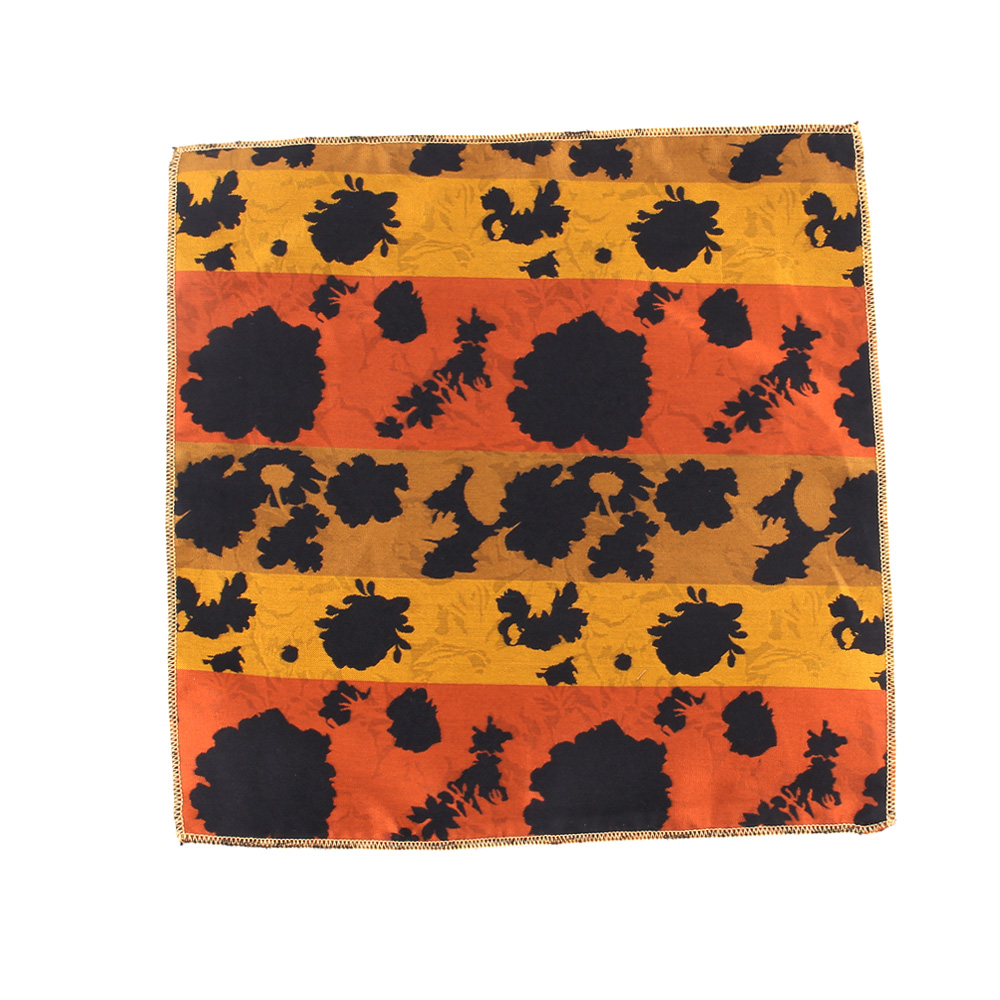 Floral Pocket Square For Men Women Jacquard Chest Towel Wedding Hanky Gentlemen Hankies Men's Suits Handkerchief Pocket Towel