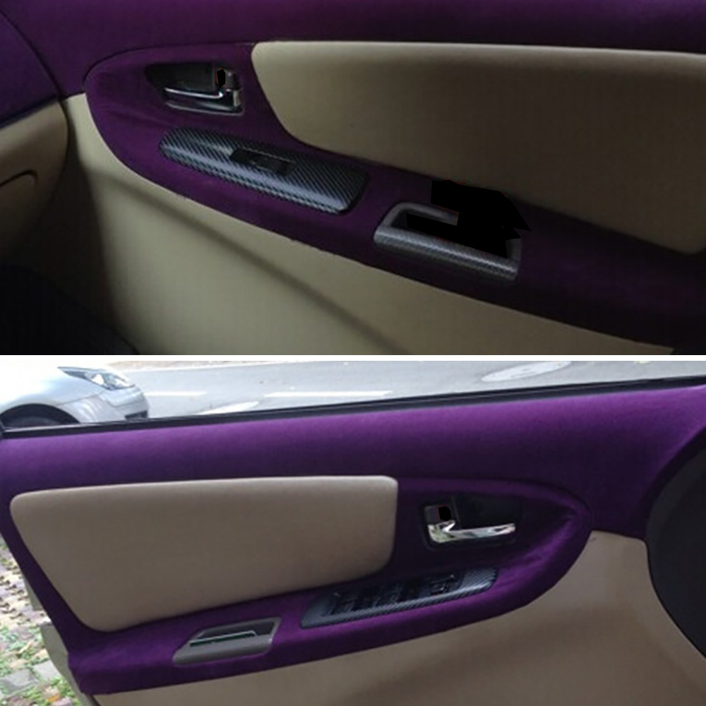 30CM/50CM*200CM Suede Film Velvet Fabric Vinyl Car Wraps Film Bubble Free For Vehicle Decal Console Computer Cover