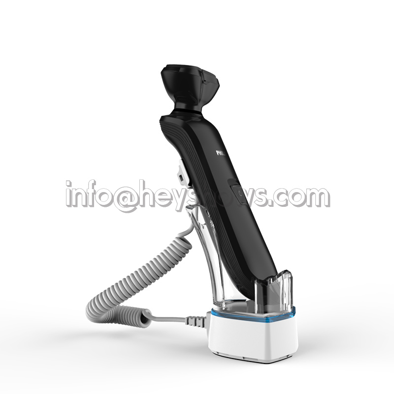 Shaver Security Stand for Electric Razor, Anti Theft Holder, Display Alarm, Acrylic Mount, Razor