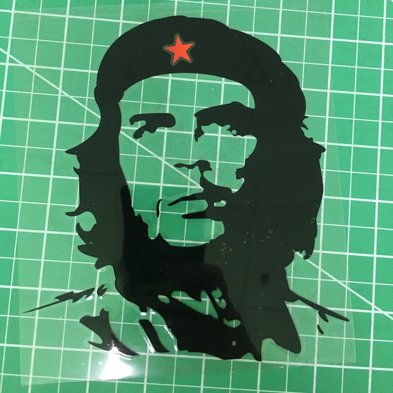 Tri Mishki Hzx844# 20*13cm Che Guevara Car Sticker Vinyl Decals Motorcycle Accessories Stickers Waterproof Reflective Sticker