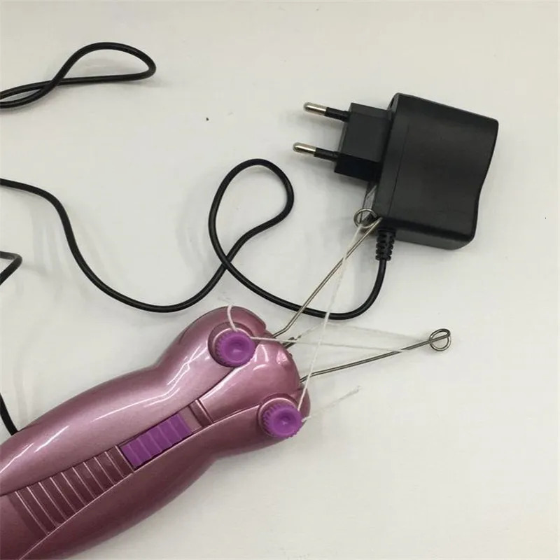 EU Plug Electric Hair r Women Painless Shaver Female Body Defeatherer Cotton Thread Depilator Skin Care Machine 20#4 240624