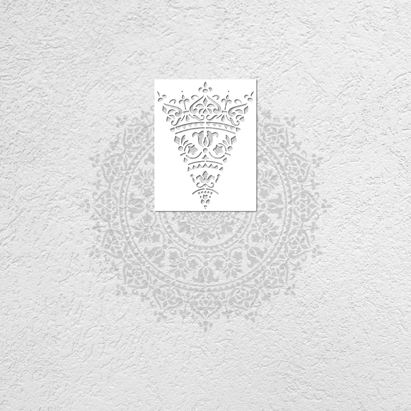 70cm - 110cm Stencil Mandala Extra Large For Painting Big Round Wall Decors Paint Walls Brick Floor Template Vintage Tile S052