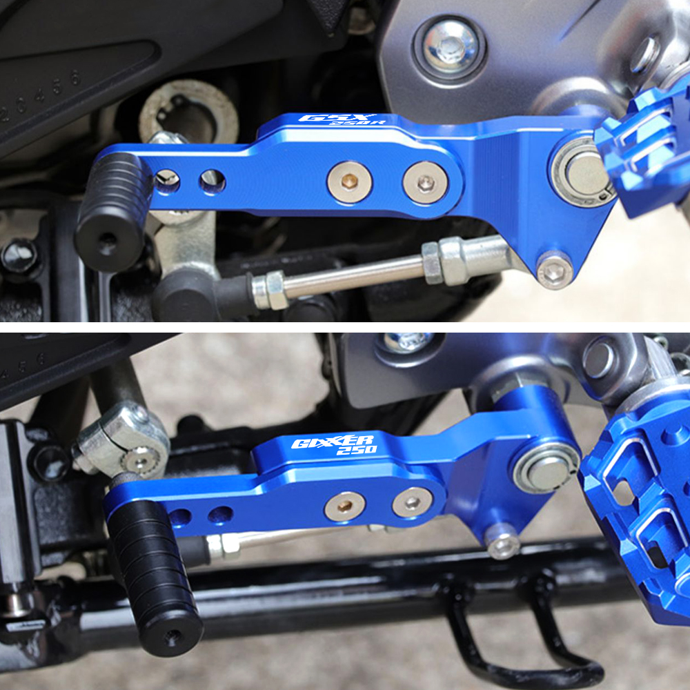For motorcycle foot brake lever and gear lever pair GW250 GSX250R DL250 GIXXER 150 250 CNC pedal GIXXER 250 150 SF 250 GW250