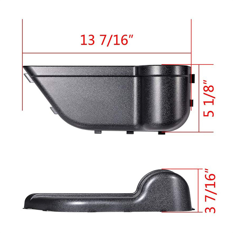 Car Door Storage Barre Box Handle Pocket For Jeep Wrangler JL 2018 -2021 Front Rear Organizer Tray