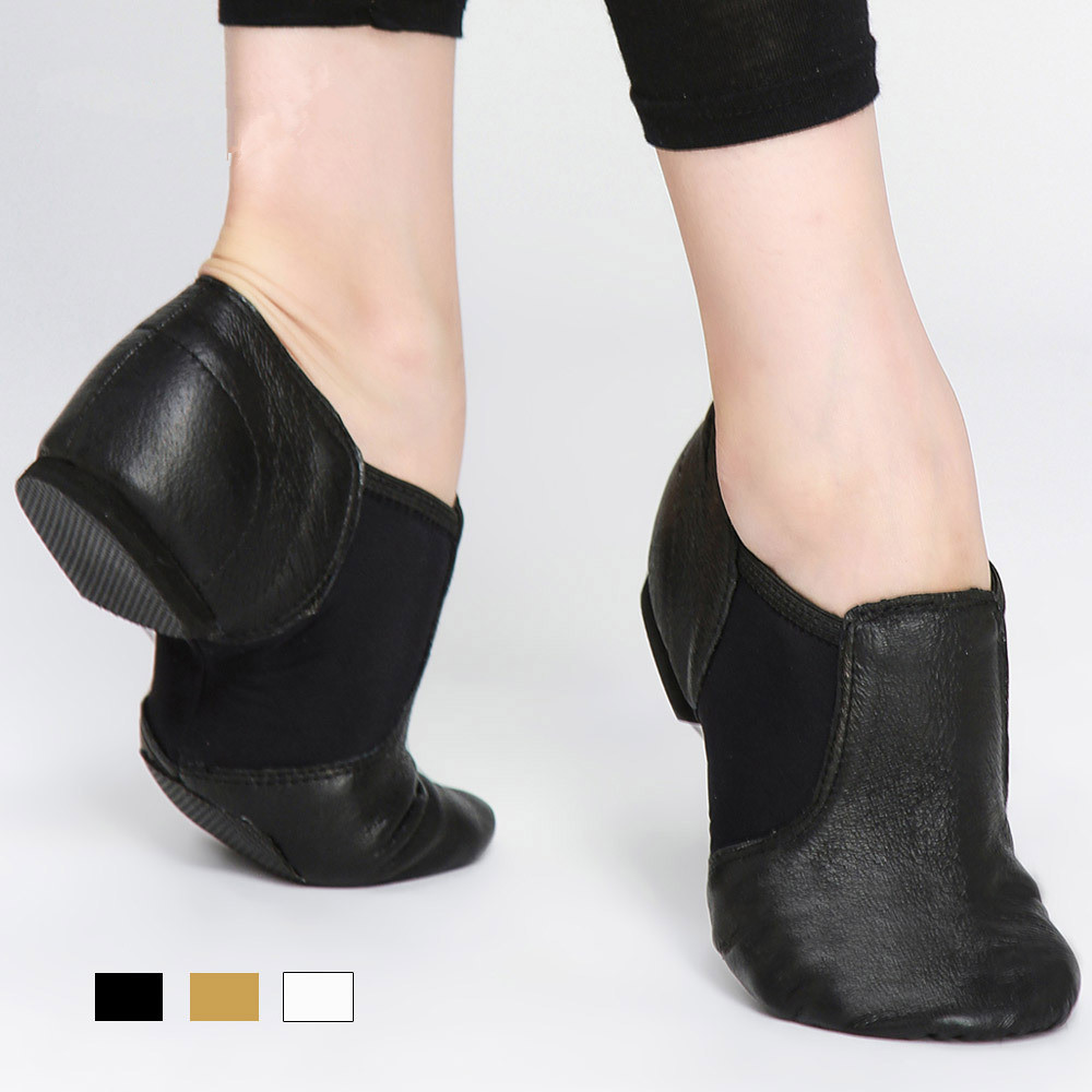 2024 New Slip On Dance Sneakers Dancing Ladies Black Tan Adults Kids Girls Boys Shoe For Women Jazz Shoes