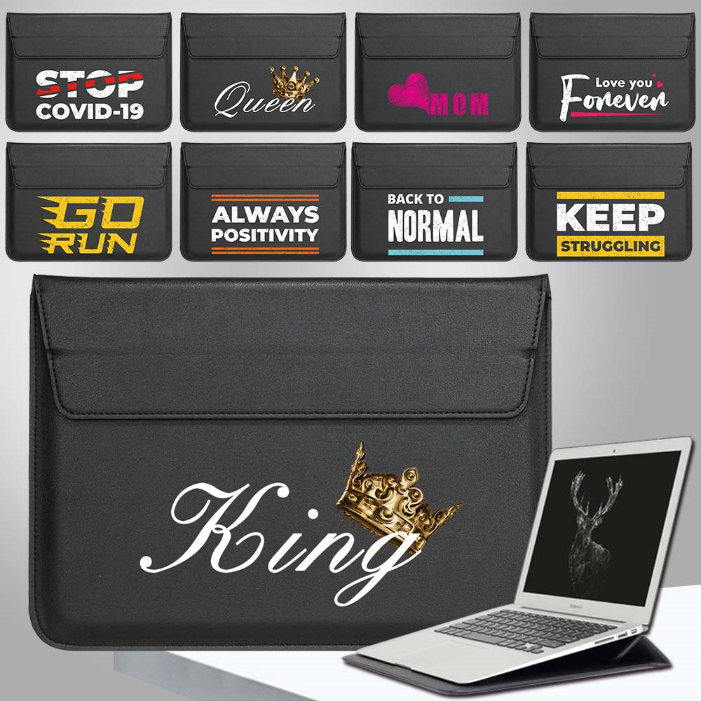 Portable Briefcase Bag Laptop Sleeve Bag for Macbook Air Pro Case 11 12 13 14 15 Inch for Huawei Matebook Unisex Notebook Bag