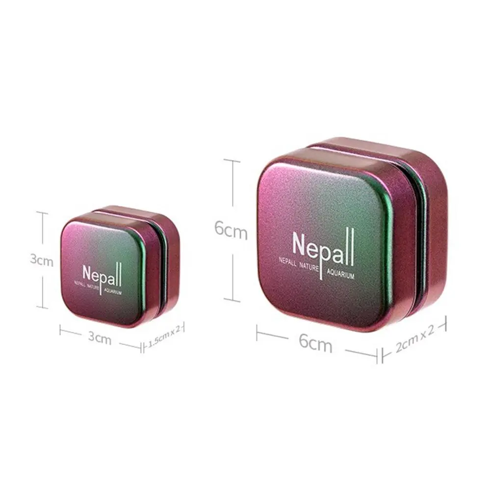 Aquarium Magnetic Brush Fish Tank Double-sided Gradient Cleaning Brush Cleaning Tools with Algae Scraper Limpiador Fish Tank