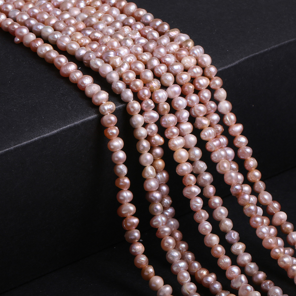 Natural Freshwater Pearl Beads High Quality Potato-shaped Punch Loose Beads for Make Jewelry DIY Bracelet Necklace Accessories