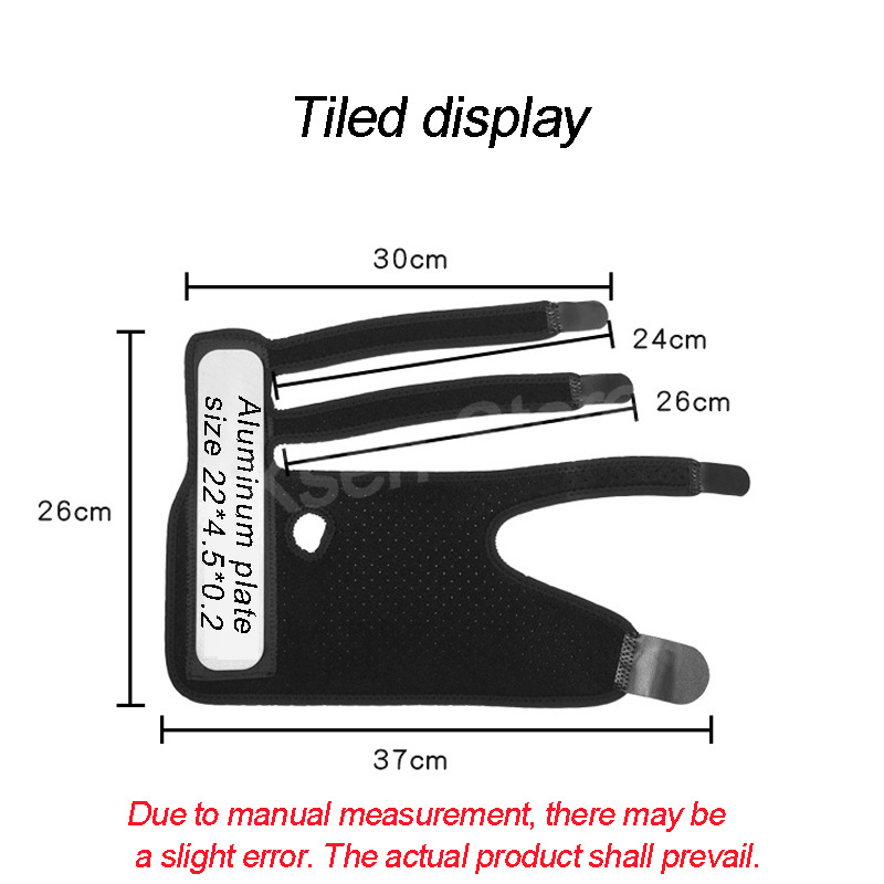 1-2Pcs Trigger Finger Splint Palm and Wrist Guards for 2/3 Finger Brace with Aluminum Hand Protector Arthritis Tendonitis