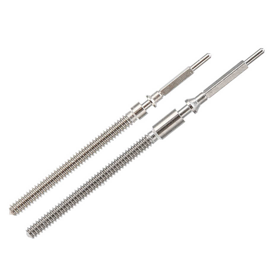 Movement Watch Steel Stem Crown Kit Watch of Parts 3135/2135 rods Movement Watch Stem Spare Parts for Watchmaker Repair Tool