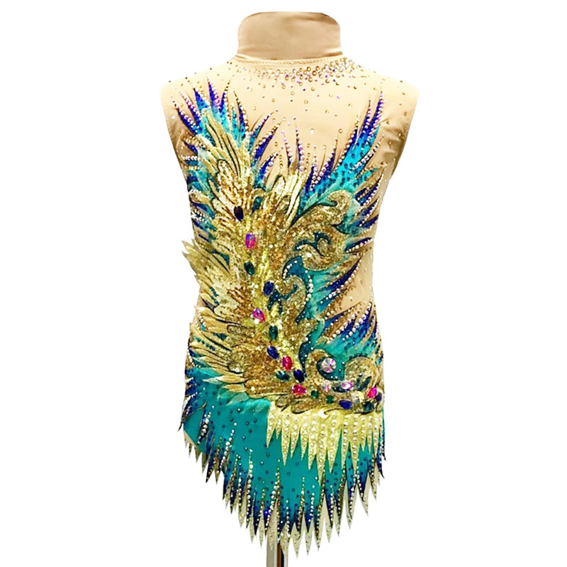 Girls' Gymnastics Leotard, Custom Rhythmic Gymnastics Dresses, Professional, Artistic, New