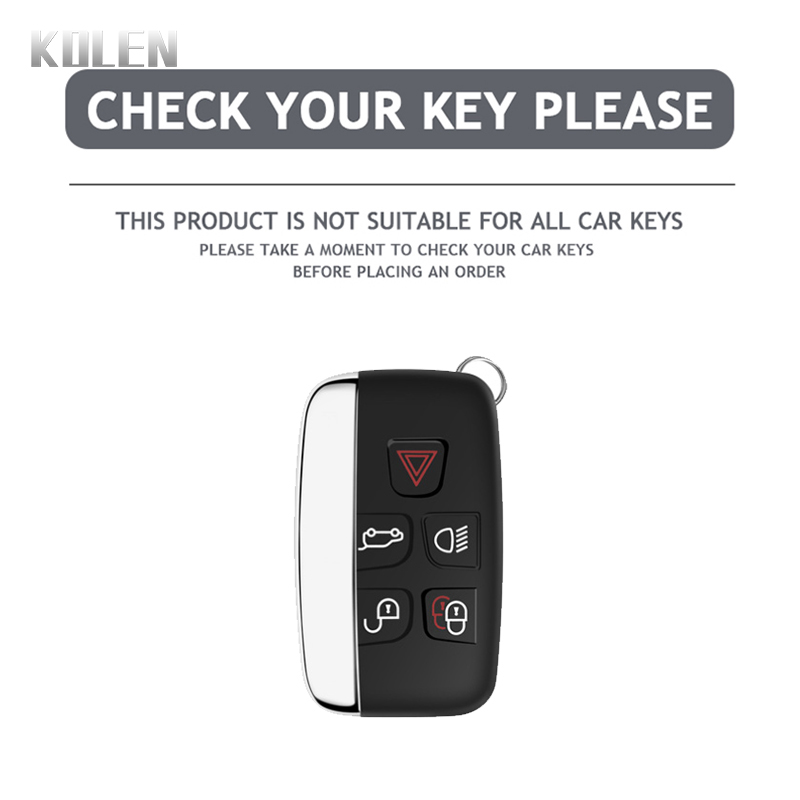 New TPU Car Remote Key Case Cover Shell For Land Rover Range Rover Evoque Sport Freelander Discovery Velar For Jaguar XE XF XJ