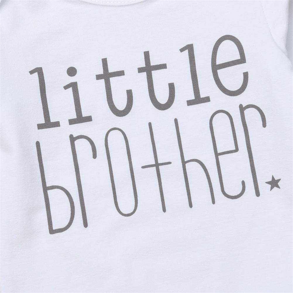 Autumn Winter 0-18M Newborn Infant Kid Baby Boys Clothes Sets 3PCS Letter Long Sleeve Romper Tops+Grey Pants+Hats New Style 2021