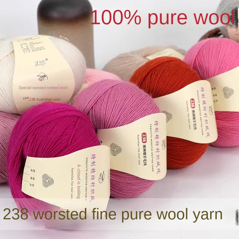 500g/set 100% Cashmere Yarn Wombed for Crochet hand Knitting Scarf Sweater Coat Waistcoat Shawl Diy Thin Soft Warm Woolen Thread