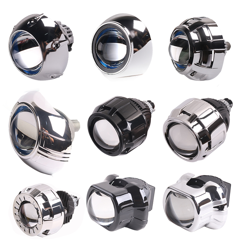 SANVI 2.5INCHES 3INCHES BI XENON/LED Projector lens mask shrouds Car light accessories